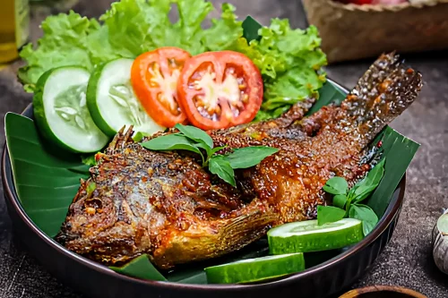 Food Photography Ikan Bakar