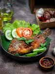 Food Photography Ikan Bakar Lalapan