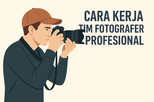 Cara Kerja Tim Fotografer Profesional