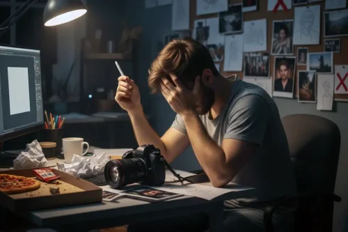 Frustasi Karena Mentok Ide Kreatif