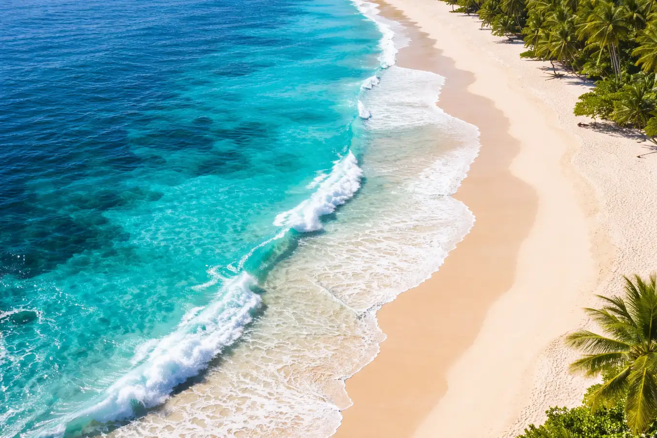 Pantai Pasir Putih Fotografi Landscape