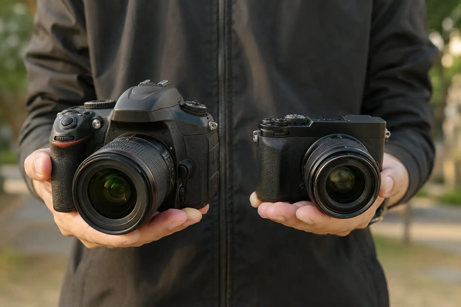 Pilih Mirrorless atau DSLR