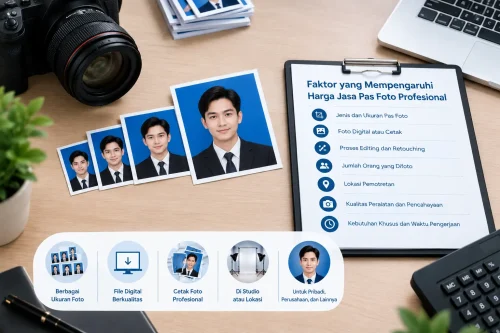 Faktor yang mempengaruhi Harga Jasa Pas Foto