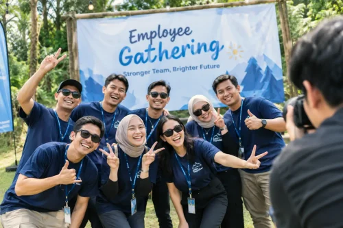 Ide Foto Employee Gathering
