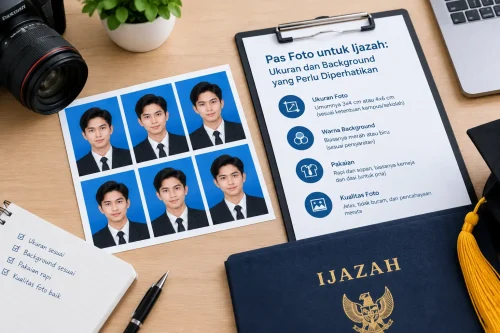 Pas Foto untuk Ijazah