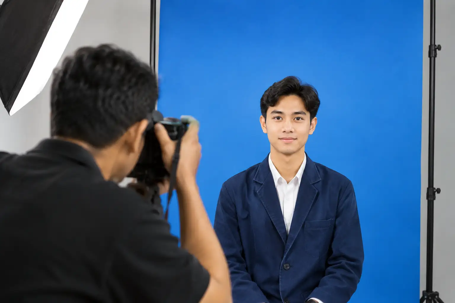 Sesi Pemotretan Pas Foto Mahasiswa